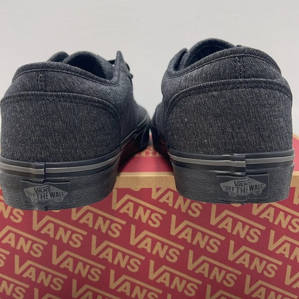 Vans Women’s Atwood (Varsity Textile) Black/Pewter VN0A45J9VEJ Sneakers